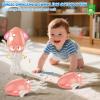 AOTIBO Baby Dancing Octopus Toy for 1 2 3 4 5 Year Old Boy Girl, Baby Tummy Time Electric Crawling Octopus Toys 12-18 Months, Dancing Squid Toy for Walking Toddlers, Kids 1st Birthday Gifts, Pink view 2