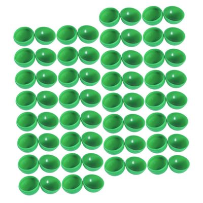 Luxshiny 100pcs Openable Balls Sphere Party Balls for Raffle Drawings Game Props Bright Color for Events Celebrations and Game
