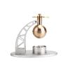 PIONEERX steam Engine Model kit, Heros Engine Bladeless Radial Steam Ball Model Kit-Build Your Own Engine, Science Education Kit Birthday Gift - Sliver view 1