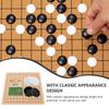BESPORTBLE Go Chess Set Educational Kids Toy Portable Professional Go Board Game with Stones Lightweight Travel Friendly for Home Use view 4