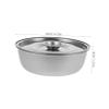 BESPORTBLE Stainless Steel Bowl with Lid Bowl for Home and Kindergarten Safe and Portable Design for Food and Soups for Boys view 2