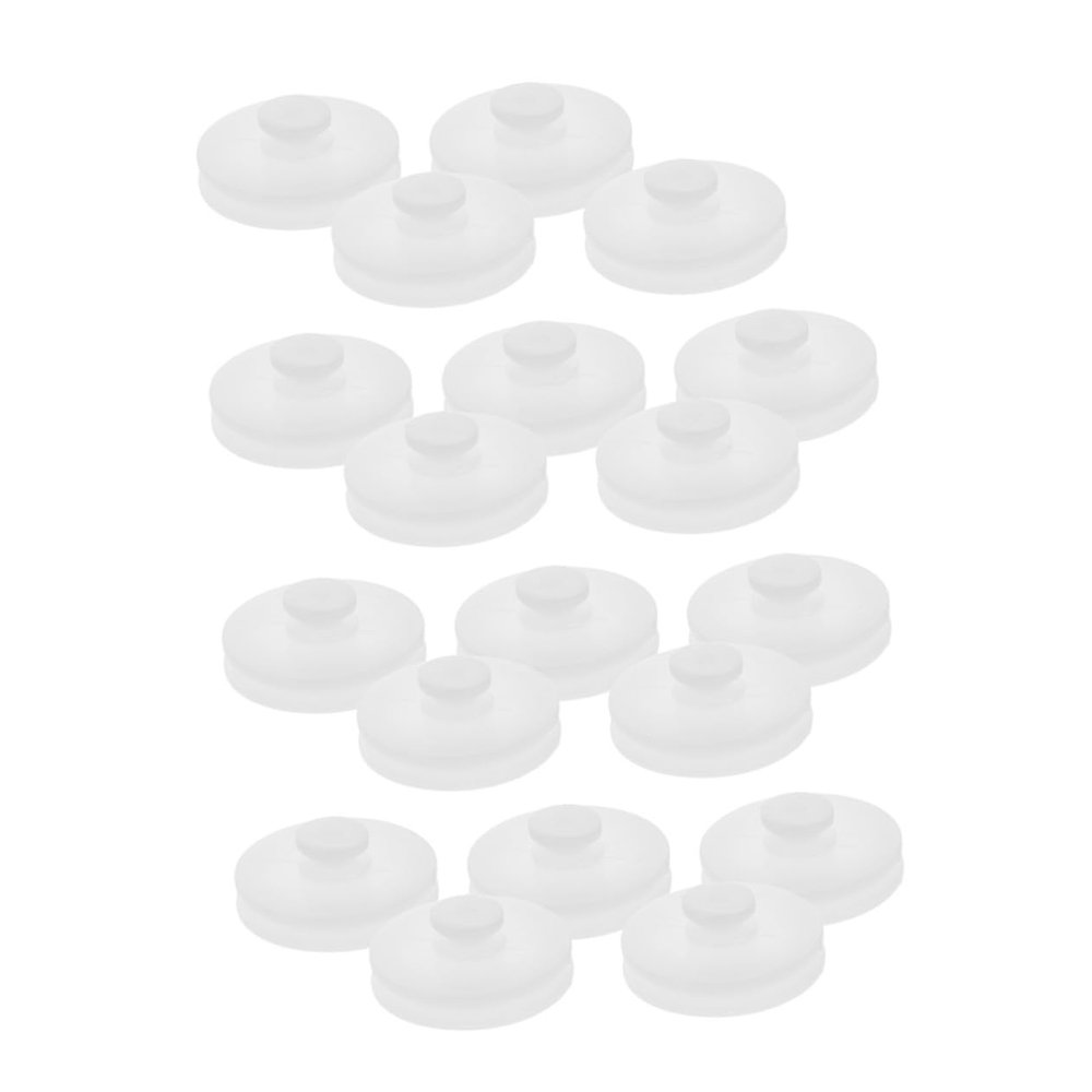 40pcs Dual Plastic Belt Pulley Wheel Mechanical Bearing Pulley for Projects Compatible Wheel Motors Easy to Install and Versatile