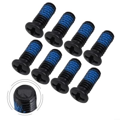 8pcs For Speedplay Compatible Cleat Screws, Designed for Secure Connection for Various Bike Pedal Systems (10.5mm)