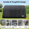 GR8FUN Inflatable Sports Tunnel Entrance 20x10x10FT Black, One Air Blower  Event Inflatable Tunnel Tent for Team Intros, Business Promotion, Trade Shows, Advertising & Exhibitions view 3