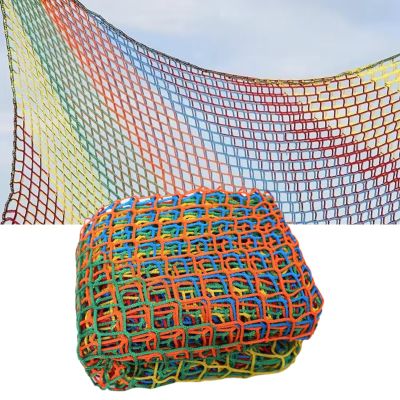 Climbing Cargo net, Polyester Double Layers Playground Safety Net, Backyard Climbing Net, for Treehouse Accessories; Jungle Gyms; Outdoor Equipment Set(Size:1x5)