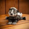LIWA LIRO 3D Printed Skunk, 3D Printed Animals, Full Articulated Flexible Fidget Toys for Desk Dcor - Grey - Small - 6Inch view 4