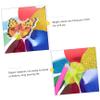 BESPORTBLE 4pcs Boy Girl's Windmill Toys for Boys and Girls Outdoor Garden Pinwheel Fun Educational Toy Random Style view 3