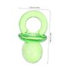 BESPORTBLE 2Bags Miniature Pacifiers Transparent for Shower Decorations Gender Reveal Party Favors Craft for Memorable Celebrations DIY Guest view 2