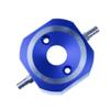 FLMLF CNC Metal Water Cooling Jacket for 29CC Zenoah CY RCMK QJ Marine Gas Engine G290 PUM Rc Boat Parts (Blue) view 3