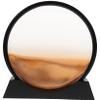HANABASS 3D Moving Sand Art Hourglass Dcor for Home Office 12-Inch Dynamic Sand Art Design Unique for Stress Relief and Aesthetic Study Room Decoration view 1