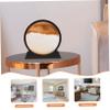 HANABASS 3D Moving Sand Art Hourglass Dcor for Home Office 12-Inch Dynamic Sand Art Design Unique for Stress Relief and Aesthetic Study Room Decoration view 3