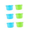 BESPORTBLE 6pcs Mini Beach Bucket for Sand Buckets Fun and Creative for Lightweight Random Color view 1