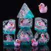 Duck DND Resin Dice Set, Polyhedral D&D Duck Dice Inclusion Dice for Dungeons and Dragons MTG RPG for 15 Years and Up view 2