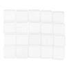 BESPORTBLE 20pcs Acrylic Dice Game Props Blank Dice Bulk for Board Games Smoothed Surface Six Sided view 1