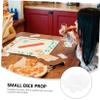 BESPORTBLE 20pcs Acrylic Dice Game Props Blank Dice Bulk for Board Games Smoothed Surface Six Sided view 2