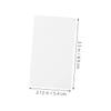 MINAOLULUS 500pcs Blank Flashcards for Studying White Kraft Paper Index Cards Versatile Note Cards for Students Teachers view 2