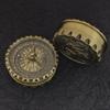 2 pcs Roulette Dice Spinner, Spinner DND Dice Set,Metal D12 and D20 Roulette Dice Spinner for Dungeons & Dragons,Unique DND Gift Set with Case for RPG & Table Games (Ancient Bronze) view 4