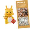 Abaodam Year Dragon Decor Resin Piggy Bank Zodiac Dragon Saving Jar for Boys and Girls Decorative Bank view 3