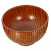 FUNOMOCYA Children's Breakfast Bowl Multi-Function Wooden Dinner Bowl Sturdy Wear-Resistant for Boys and Girls Compact Reusable for Home Use view 1