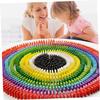 BESPORTBLE 4 Sets Interactive Household Domino Engaging Domino Blocks for Fun for Years for Indoor and view 4
