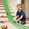 Upgrade Flexible Race Track Flex Tracks for Kids 3+, 15Ft Flexible Car Track Race Car Track Compatible with Diecast 1/64th Cars, Roll Up Race Ramp Toy with Strong Suction Cups view 1