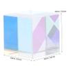 ELAYARD Square Optical Tabletop Prism Cube RGB Dispersion Prism Decor for Home view 2