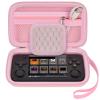 GWCASE Case Compatible with RG35XX H Retro Game Console, Handheld Emulator Gaming Player Storage Organizer for Anbernic for rg35xx h/for RG28XX Retroid Pocket Consoles, TF Card& Cable(Box Only) (Pink) view 1