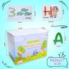 Alphabet Flash Cards for Kids Ages 3-8  Number and Letter Flash Cards  Montessori Alphabet Puzzle & Matching Game  Letter Recognition for Kindergarten & Preschool Learning view 3