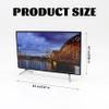 1:12 Scale Miniature Dollhouse TV, 3.3x1.8 Inch Lifelike Toy Television for DIY Enthusiasts view 2