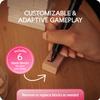 54 PINK BLOCKS - Spiciest Tower Stacking Wooden Block Game for Adults - Couple Dare Questions - Relationships - Exciting, Pleasing, & Funny Challenges - Date Night Couples Games - Valentine's Day view 4