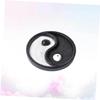 LIFKOME Yin and Yang Trigram Sand Table Resin Crafts Decoration Creative Home Ornament for Meditation and Relaxation view 3