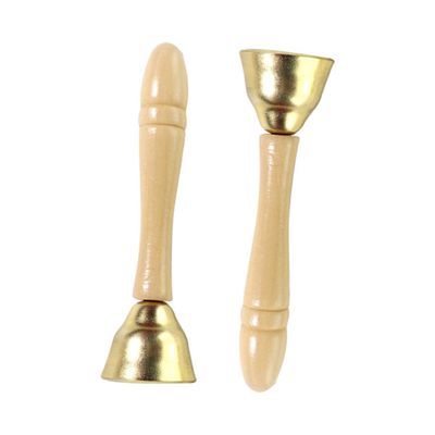 BESPORTBLE Wooden Bell Toy for Kids Educational Musical Instrument Mallet Early Learning Percussion Toy Natural Wood Construction for Toddlers for Home or Classroom