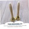 BESPORTBLE Wooden Bell Toy for Kids Educational Musical Instrument Mallet Early Learning Percussion Toy Natural Wood Construction for Toddlers for Home or Classroom view 3