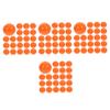 GETAJGHSD 200pcs Openable Lottery Vibrant Sphere Game for Raffles and Party Activities Lightweight Plastic Raffle Drum Props for Events and Celebrations view 3
