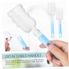 ORFOFE 3Pcs Cup Sponge Brush Long Handle Kitchen Cleaning Brush for Bottles Cups Jars Gentle Non Scratch Cleaning Tool with Hanging Storage view 3