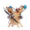 All-Metal Engine Model Kit, Car Mini Manual Assembly V2 Double-Cylinder Engine Model Toy Decoration, 217 PCS Science and Education Gifts for Technology Enthusiasts view 1