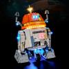 BOOZUU Light Kit for 75416 Chopper (C1-10P) Astromech Droid - Compatible with Chopper (C1-10P) Astromech Droid Building Set for Adults (Lights Only, No Model) view 1