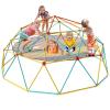 Baotree 10FT Climbing Dome with Climbing Cargo Net, Outdoor Jungle Gym for Kids- Supports 1000LBS-Anti-Rust Metal Outdoor Play Structure ASTM Approved, Easy Assembly view 1