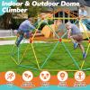 Baotree 10FT Climbing Dome with Climbing Cargo Net, Outdoor Jungle Gym for Kids- Supports 1000LBS-Anti-Rust Metal Outdoor Play Structure ASTM Approved, Easy Assembly view 3