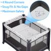 ESJAYING Pack and Play Mattress, 38"x26" Dual-Sided Mattress for Pack n Play with Ultra-Soft Jacquard Cover, view 3