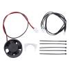Oumefar Extruder Motor Heatsink Cooling Fan Kit 30x30x10mm 15000RPM DC24V Extruder Motor Heat Sink Double Ball Bearing Fan for K1 K1C K1 Maximum (Silver Heat Sink) view 1