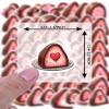 100Pcs Food Chocolate Strawberry Stickers Waterproof Chocolate Strawberry Sticker for Water Bottle Laptop Phone Cases Planner Luggage Party Favor Decor Ideal for Adults Teens Teacher Rewards C418C1G view 4