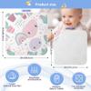 Qilmy Cute Cacti Baby Towel Ultra Soft Hooded Towels for Baby Boy Girl, Ultra Absorbent Bath Towels Newborn Shower Gift 35 x 35 Inch view 4