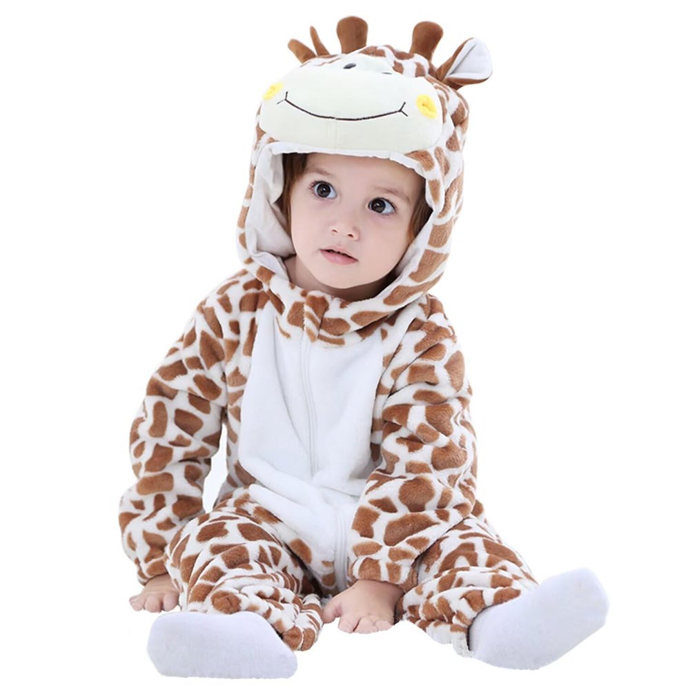 ABTSHU Baby Giraffe Costume Toddler Halloween Dress Up Outfit 3-4 Years