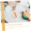 BESPORTBLE 12pcs Wooden Yo-yo Balls Toy Boys and Girls Painting Games Boys and Girls Room Decor Balls view 4