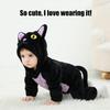 ABTSHU Baby Black Cat Costume Toddler Halloween Dress Up Outfit 2-3 Years view 2