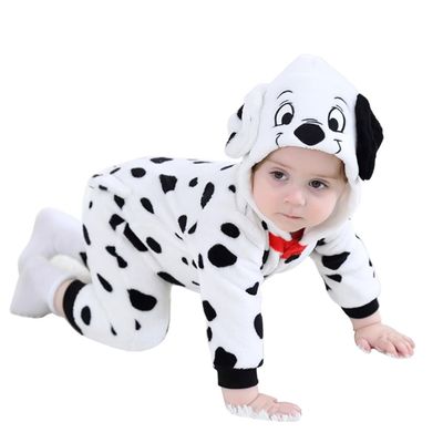 ABTSHU Baby Dalmatian Costume Toddler Halloween Dress Up Outfit 4-5 Years