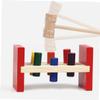 Hohopeti 1 Set Wooden Hammer for Early Educational Tapping Bench Enhances Hand Eye Coordination and Safe Design for Play for Motor Skill Development view 3