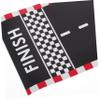 SKISUNO Long Toy Racing Track for Boys and Girls Car Track for Boys and Girls Race Car Sturdy Road Tape Traffic Road Decal Birthday Party Supplies view 3