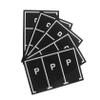 Cabilock 5pcs Toy Car Parking Space Decals for Boys and Girls Room Wall Stickers Car Parking Wall Decals Removable for Boys Rooms Decor view 1